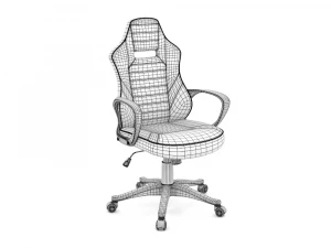Gaming Chair PBR 3D Model