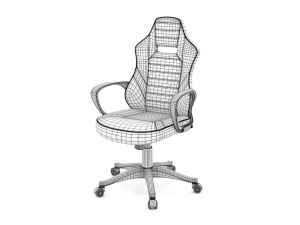 Gaming Chair PBR Model 3D