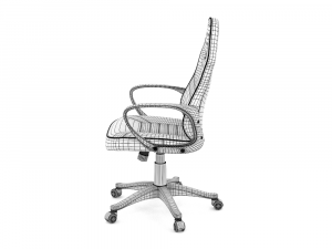 Gaming Chair PBR Model 3D