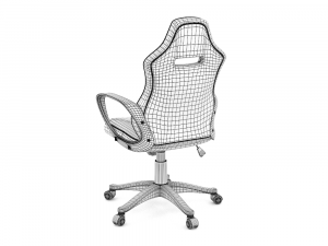 Gaming Chair PBR Model 3D