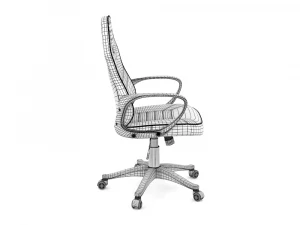 Gaming Chair PBR 3D Model