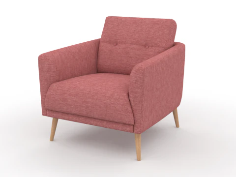 Armchair PBR 3D Model