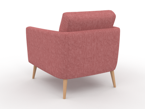 Armchair PBR Model 3D