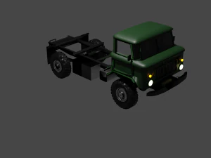 gaz - 66 3D Model