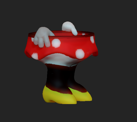 candy pot 3D 프린트 모델 .c4d .max .obj .3ds .fbx .stl .blend 