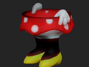 candy pot 3D 프린트 모델