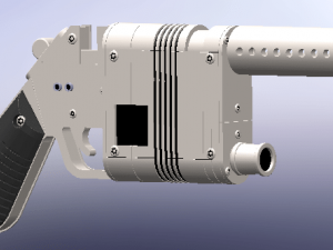 blaster 3D 프린트 모델
