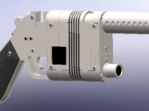 blaster 3D Print Model