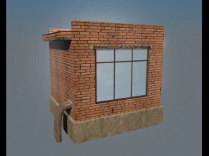 indutrial building 3D Model