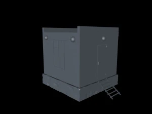 indutrial building 3D Model