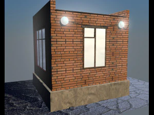 indutrial building 3D Model