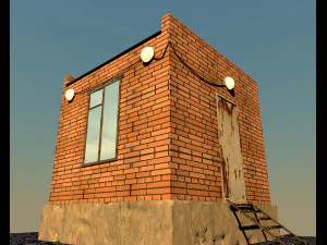 indutrial building 3D Model