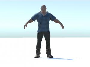 human halberd normals marvelous substance 3D Model
