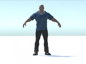 insan kargısı normalleri muhteşem madde 3D Model