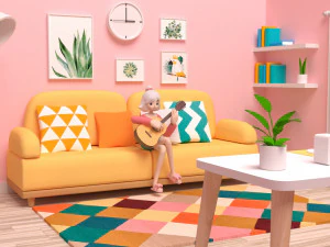 bjroom 3D Model