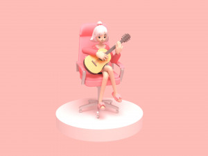 bjroom Modello 3D