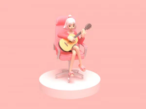 bjroom 3D Model