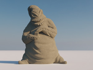 oogie boogie from the tv series the nightmare before christmas Modèles 3D en vedette