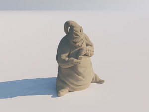 oogie boogie from the tv series the nightmare before christmas Modelo de impresión 3D