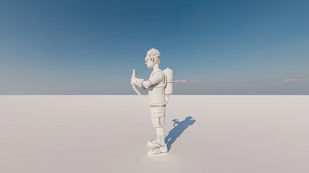 toy boy 3D Print Model .c4d .max .obj .3ds .fbx .stl .blend 