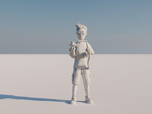 toy boy Model Cetak 3D