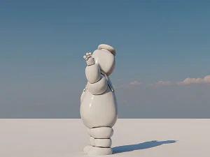 stay puft marshmallow man 3d print model 3D Print Model