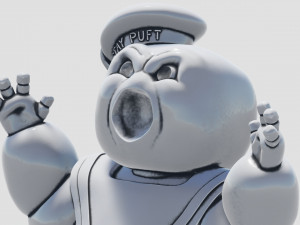 stay puft marshmallow man 3d print model 3D printmodel