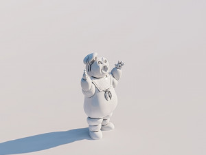 stay puft marshmallow man 3d print model 3D printmodel