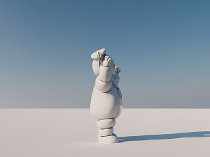 stay puft marshmallow man 3d print model 3D printmodel