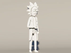 rick from rick and morty 3D Print Model