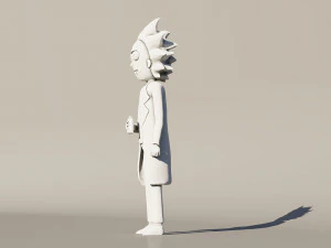 rick from rick and morty 3D Print Model