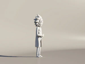 rick from rick and morty 3D Print Model