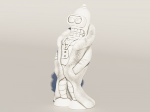 futurama bender Model do druku 3D