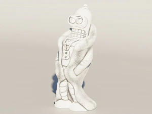 futurama bender 3D Print Model