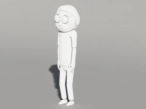 rick and morty morty 3D Print Model