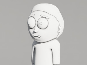 rick and morty morty Modèles 3D en vedette