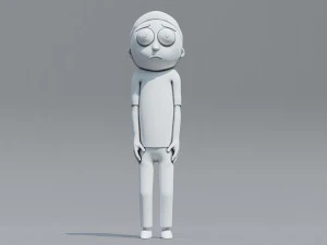 rick and morty morty 3D Print Model