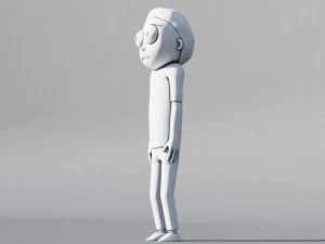 rick and morty morty 3D Print Model