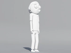 rick and morty morty 3D Print Model