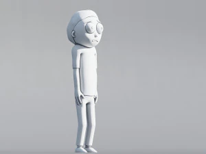 rick and morty morty 3D Print Model