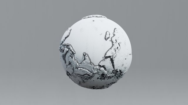 earth print Modèles 3D en vedette .c4d .max .obj .3ds .fbx .stl .blend 