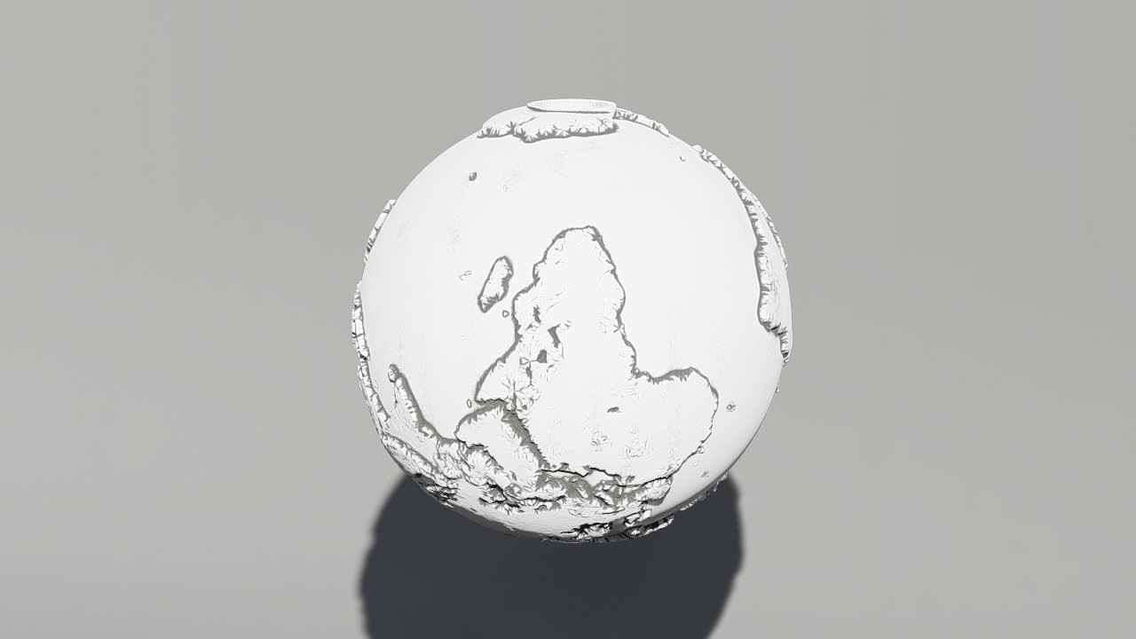 Earth Print 3d Model In Game Accessories 3dexport