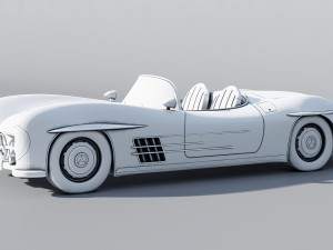 mercedes luxury car 3D Print Model