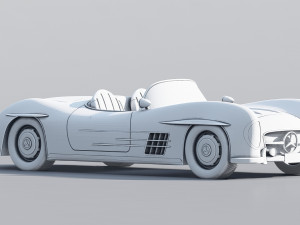 mercedes luxury car Model do druku 3D