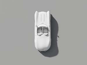 mercedes luxury car Model do druku 3D