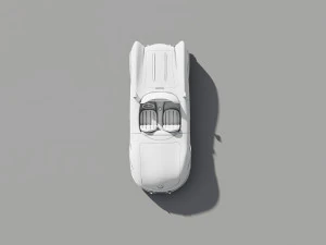 mercedes luxury car 3D Print Model