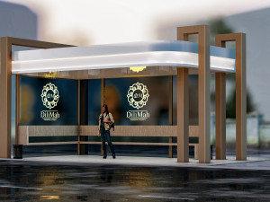 busstop 3D Model