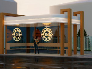 busstop 3D Model