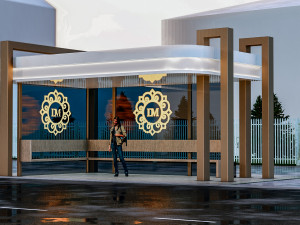 busstop 3D Model