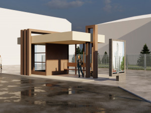busstop 3D Model